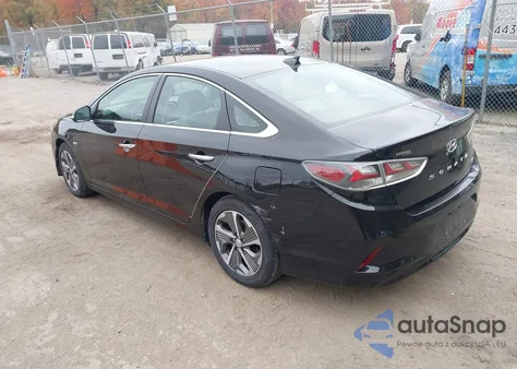 2019 Hyundai Sonata Plug-In Hybrid из США, поврежденный, VIN KMHE14L22KA091613